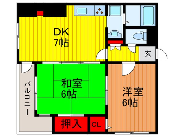 パークロイヤルの物件間取画像